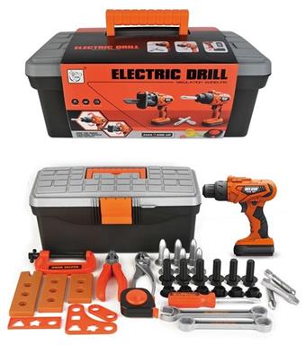 (GCC) SIMULATED ELECTRIC TOOLS. 36 PCS   ITEM NO.： W001733