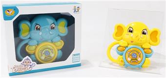 Elephant drum (yellow/blue mixed color)   ITEM NO.： W001309
