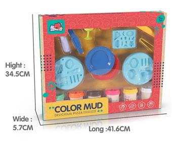 (GCC) COLORED MUD HAMBURGER   ITEM NO.： W000923