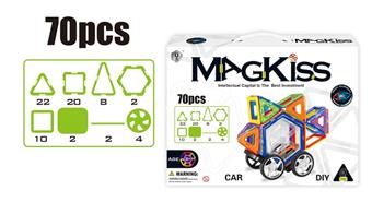 (GCC) DIY BUILDING BLOCKS FOR PUZZLE ASSEMBLY OF MAGNETIC TABLETS   ITEM NO.： W001753