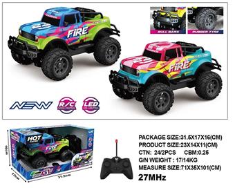 Four way off-road light remote control vehicle with TRY ME   ITEM NO.： W002328