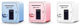 Macaron color touch screen third-generation piggy bank, children's intelligent ATM machine, puzzle piggy bank   ITEM NO.： W000323