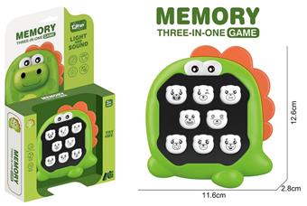 8-Key Bear Memory Game Console - Dinosaur   ITEM NO.： W001725