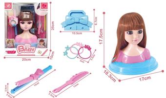 (GCC) Children's Doll Toy Half body Barbie Doll   ITEM NO.： W001160