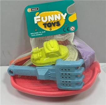 5-piece set of beach equipment   ITEM NO.： W000677