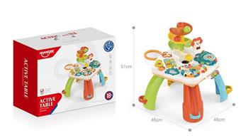 (GCC) Educational game table Children's educational enlightenment Early education toys Mother baby toys Baby pacify toys Creative toys Multi function learning table   ITEM NO.： W001781