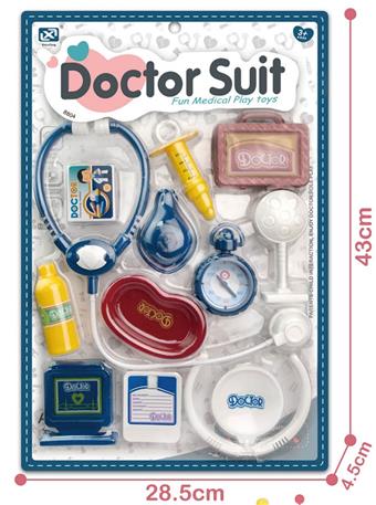 (GCC) CHILDREN'S DOCTOR PLAYSET, TOY STORAGE BOX, SUCTION BOARD SET   ITEM NO.： W001333