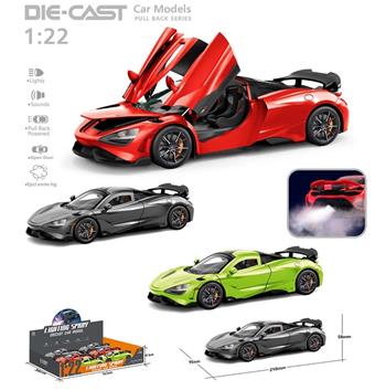 1: 22 spray McLaren Revolving Alloy Car   ITEM NO.： W001746