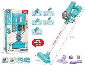 Appliance simulation vacuum cleaner set (function: electric vacuum cleaner, battery 3 * AA not included)   ITEM NO.： W001798