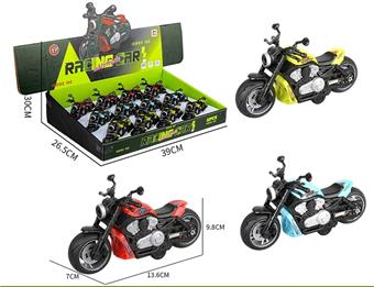 (GCC) Small Return Motorcycle Racing (Set of 12)   ITEM NO.： W001475