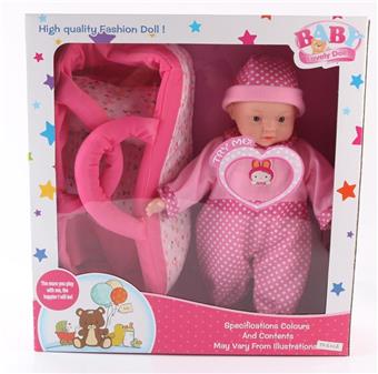 (GCC) DOLL WITH SLEEPING BASKET   ITEM NO.： W002299