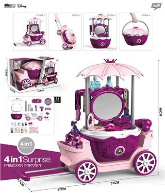 (GCC) DRESSER PRINCESS CAR   ITEM NO.： W000700