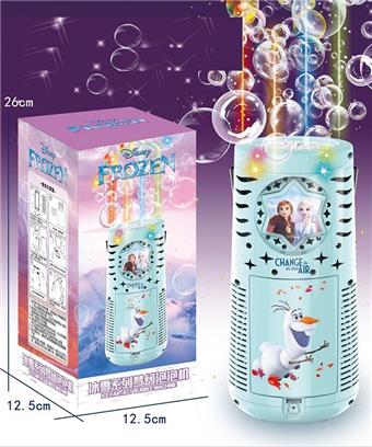 Disney Frozen straight tube bubble machine   ITEM NO.： W001322
