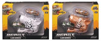 Tiger head ejection alloy car   ITEM NO.： W001958