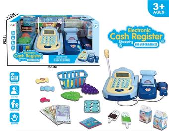 Intelligent cash register with lighting and sound (with computer function)   ITEM NO.： W000365