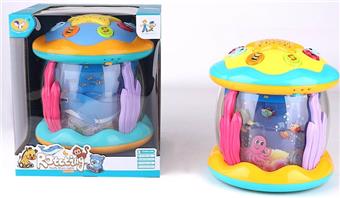 Rotating Projection Ocean Drum (Two Color Hybrid)   ITEM NO.： W001306