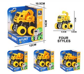 Swinging stunt large wheel double inertia engineering vehicle   ITEM NO.： W001640