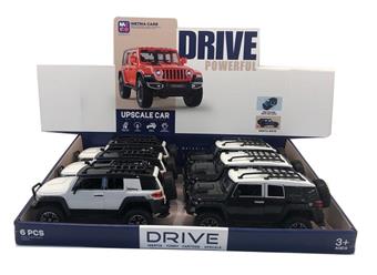Toyota FJ simulation inertia car (with lighting and sound effects, can open the door)   ITEM NO.： W001655