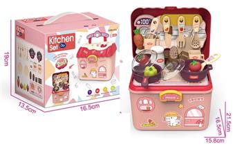 Cabin storage kitchen themed color box   ITEM NO.： W000666