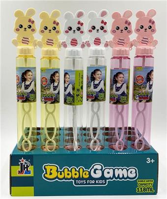 118ML Little Rabbit Bubble Stick   ITEM NO.： W000572