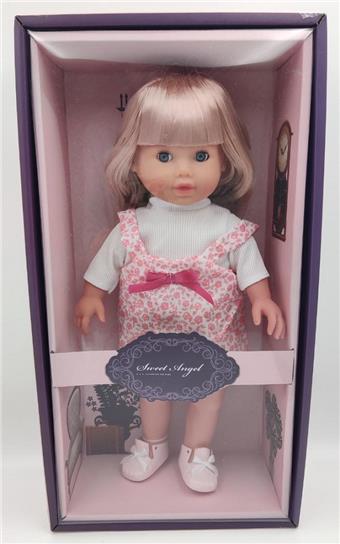 14 inch straight footed cotton body girl   ITEM NO.： W001979
