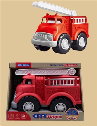 (GCC) STRAW FIRE TRUCK   ITEM NO.： W000664