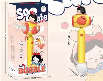 Snow White Swinging Bubble Stick   ITEM NO.： W001438