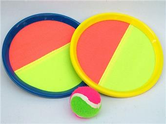 Circular sticky ball bag with mesh cover   ITEM NO.： W000066