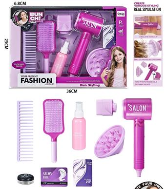 Hair Salon Hairdryer Set (9PCS)   ITEM NO.： W002163