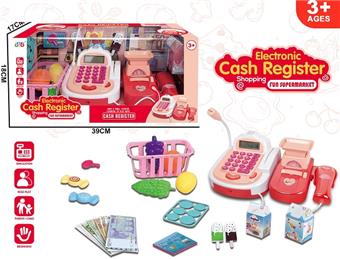 Intelligent cash register with lighting and sound (with computer function)   ITEM NO.： W000368