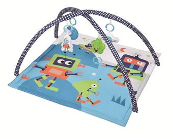 Baby game blanket size 78*78CM with music hanging pieces   ITEM NO.： W000037