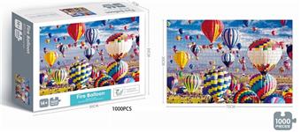 1000 pieces of hot air balloon puzzle   ITEM NO.： W001112