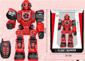 Remote control robot (red)   ITEM NO.： W000939