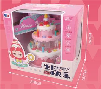 Electric birthday cake   ITEM NO.： W000718