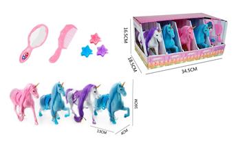 Four unicorns   ITEM NO.： W000755