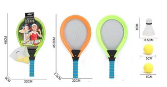 Racquet set EVA handle+EVA ball   ITEM NO.： W000073