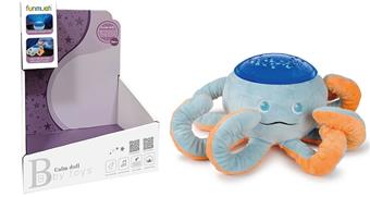 Plush Rotating Projection (Octopus)   ITEM NO.： W001717