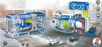 Alloy police car wash   ITEM NO.： W000529