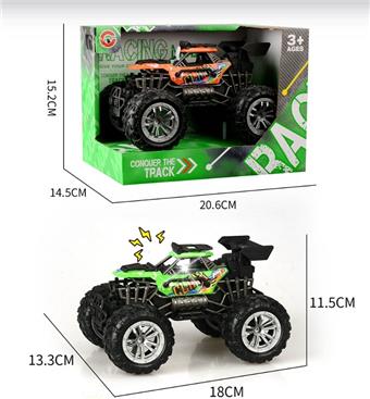 Light and sound inertia single seat skeleton vacuum wheel off-road vehicle   ITEM NO.： W001461