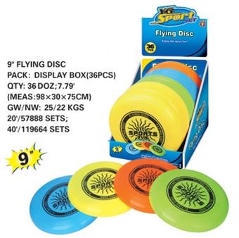 9 \Frisbee (circular silk screen)   ITEM NO.： W002456