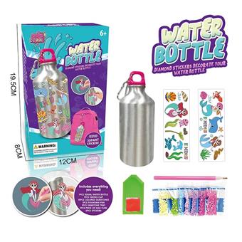 DIY Mermaid Diamond Water Bottle (500ML)   ITEM NO.： W000463