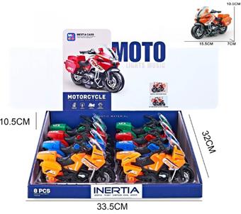 Inertial BMW motorcycle with lighting and sound effects   ITEM NO.： W001647