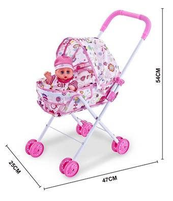 Iron cart with 10 inch boy's music figurine   ITEM NO.： W001071