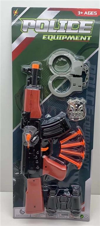 Soft Bullet Gun Police Set   ITEM NO.： W001205