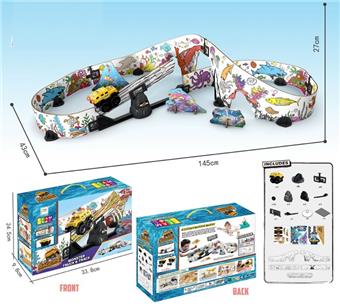 Paper 2602 stunt car   ITEM NO.： W000736