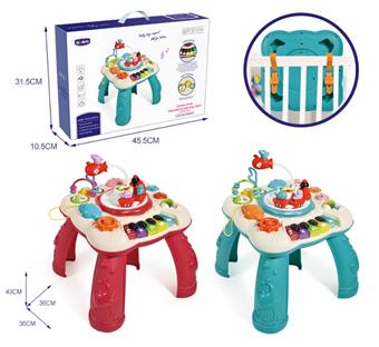 (GCC) ABERU OCEAN WORLD LEARNING TABLE - ROTATING FLEET   ITEM NO.： W002161