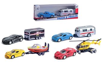 4 types of alloy regenerative sports cars with drag   ITEM NO.： W002014