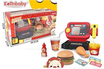 Cash register, hamburger house, fast food restaurant   ITEM NO.： W000517
