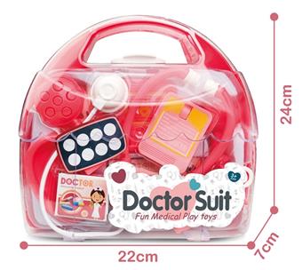 (GCC) CHILDREN'S DOCTOR PLAYSET PAST TOY STORAGE BOX   ITEM NO.： W001338