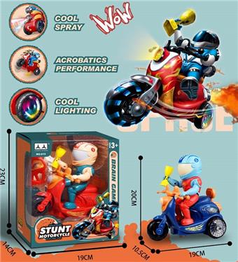 Electric motorcycle (red and blue)   ITEM NO.： W000967